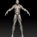 3d model body man - preview