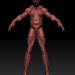 Modelo 3d homem do corpo - preview