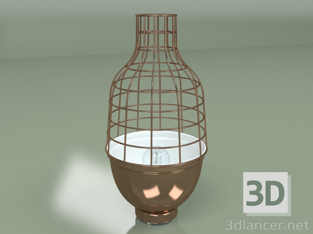 modello 3D Lampada da tavolo Glare diametro 20 - anteprima