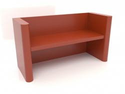 Banc VK 07 (1400x524x750, terre cuite)