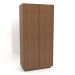 3d model Wardrobe W 04 (1005x501x2066, wood brown light) - preview