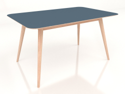 Tavolo da pranzo Stafa 140 (Blu fumo)