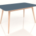 Modelo 3d Mesa de jantar Stafa 140 (Azul Smokey) - preview