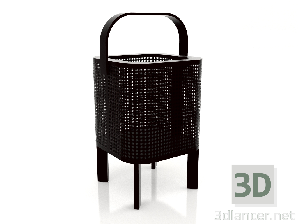 3d model Caja para velas 1 (Negro) - vista previa