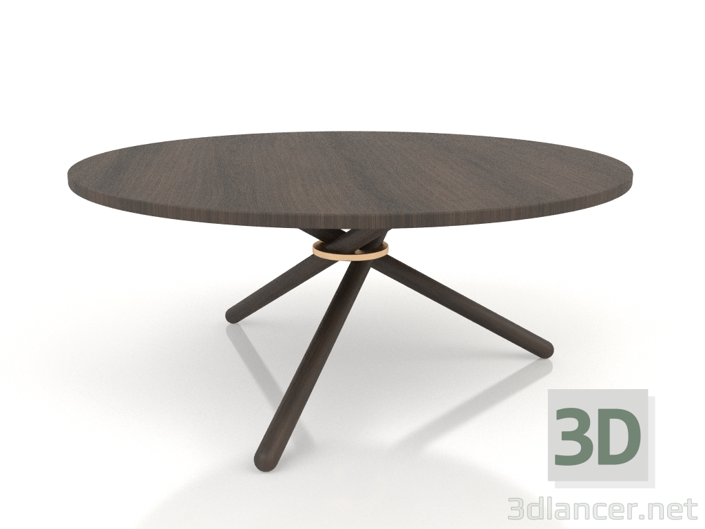 3d model Mesa de centro Bertha (Roble Oscuro, Roble Oscuro) - vista previa