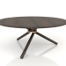 3d model Coffee table Bertha (Dark Oak, Dark Oak) - preview