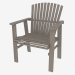 3d model Armchair from laths - preview