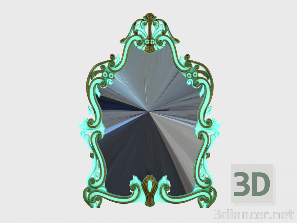 3d model Mirror in classic style Villa Venezia (11631) - preview