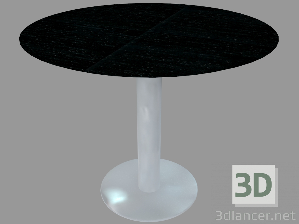 modèle 3D Table à manger (frêne teinté noir D90) - preview