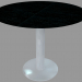 3d model Dining table (black stained ash D90) - preview