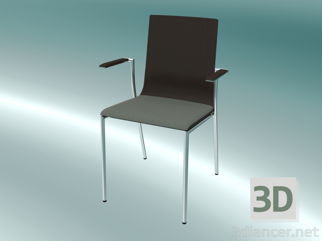 3d model Silla para visitantes (K2H 2P) - vista previa