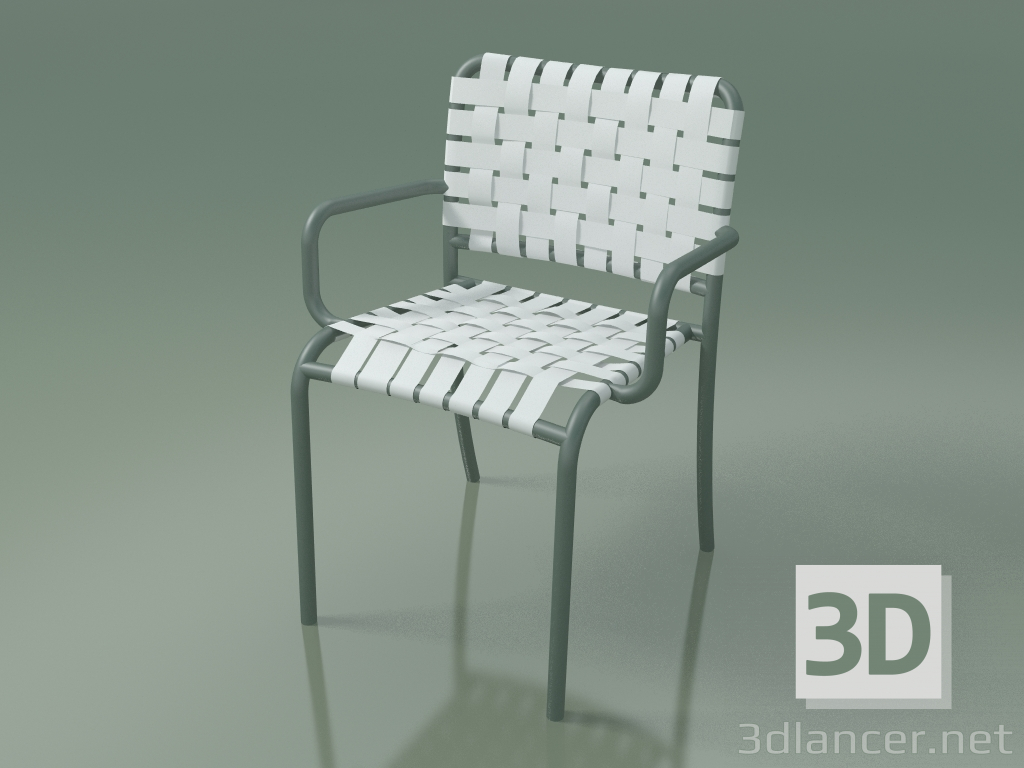 3d model Silla apilable de calle InOut (824, ALLU-SA) - vista previa