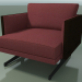 3d model Asiento individual 5211 (patas en H, Wenge) - vista previa