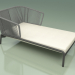 modèle 3D Chaise longue 004 (Cordon 7mm Gris) - preview