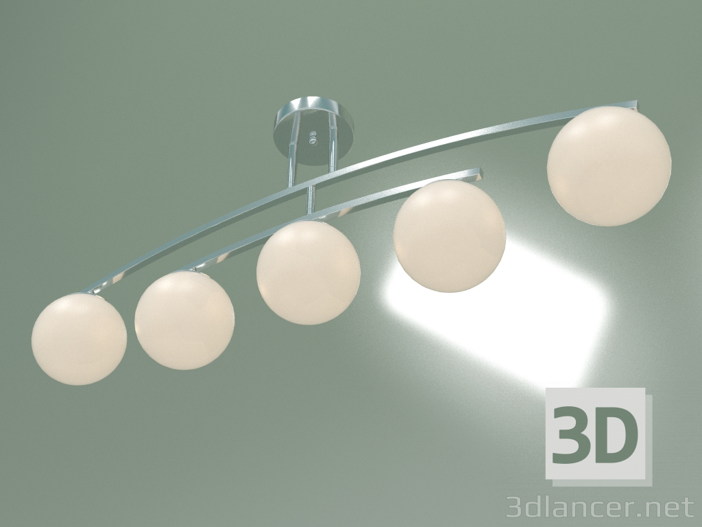 Modelo 3d Candelabro de teto Bronx 30170-5 (cromo) - preview