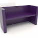 modello 3D Panca VK 07 (1400x524x750, viola) - anteprima