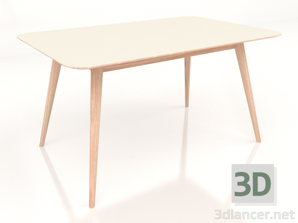 3d model Mesa de comedor Stafa 140 (Seta) - vista previa