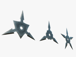 coleção de shurikens