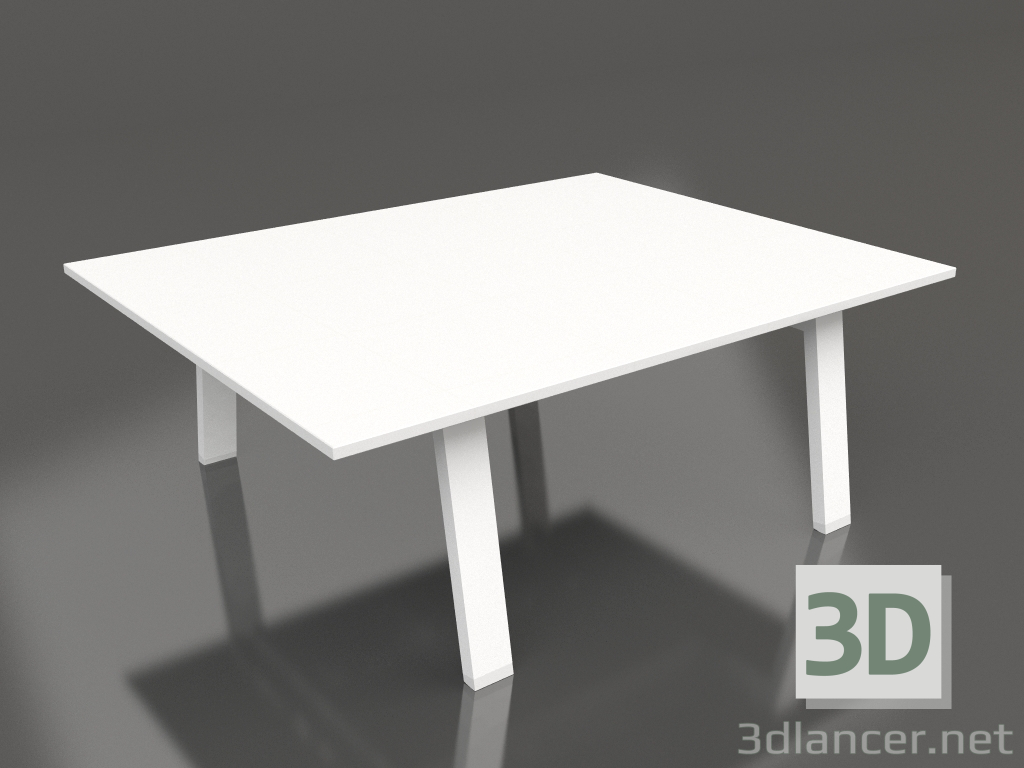 3d модель Стол журнальный 90 (White, Phenolic) – превью