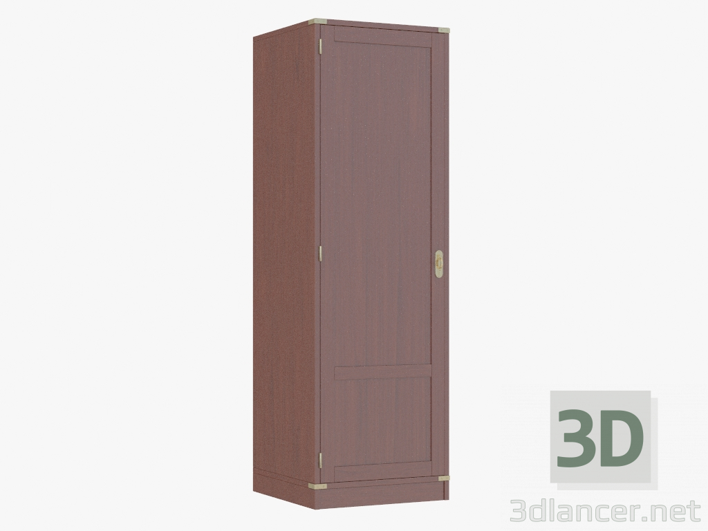 3d model Gabinete alto de una sola puerta - vista previa