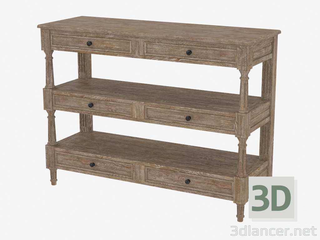 3d модель Стіл консольний ENGLISH CONSOLE TABLE (8833.1112) – превью