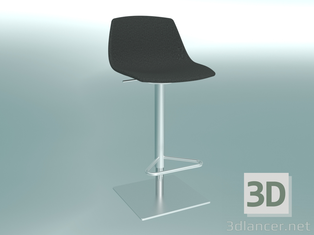 3d model Silla de bar MIUNN (tela S104) - vista previa