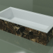 modello 3D Lavabo da appoggio (01R141101, Emperador M06, L 72, P 36, H 16 cm) - anteprima