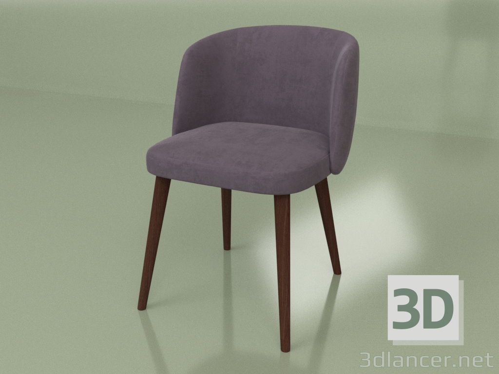 modèle 3D Chaise Mio (Étain-120) - preview