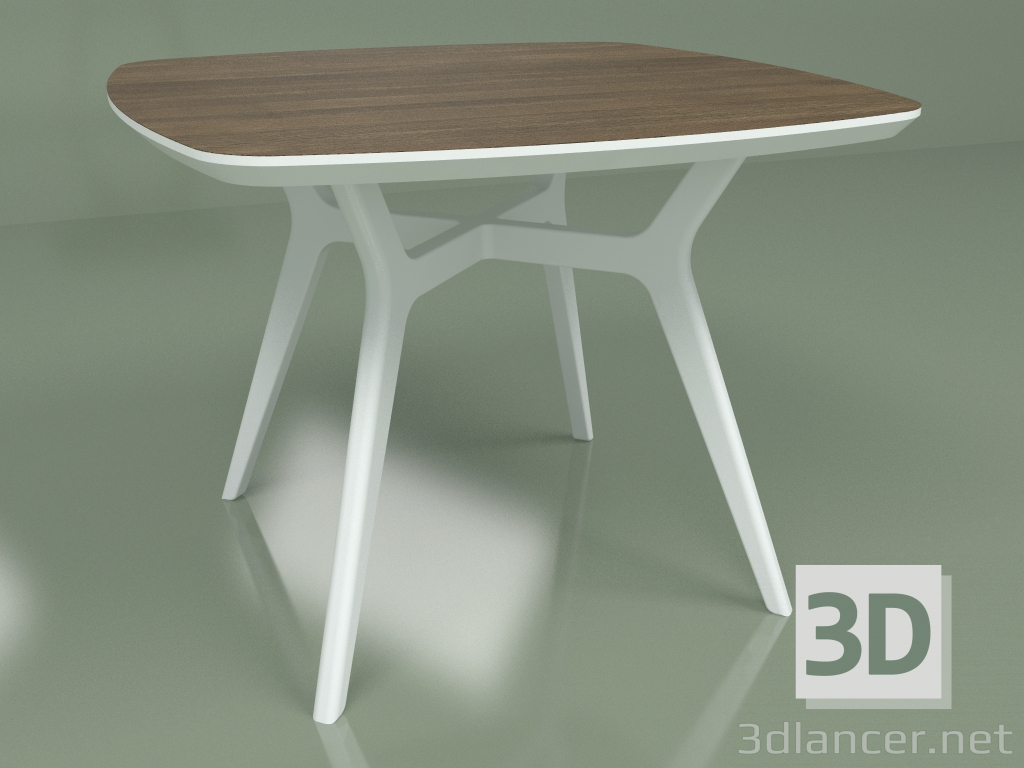 3d model Mesa de comedor Lars Walnut (blanco, 1000x1000) - vista previa