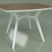 Modelo 3d Mesa de jantar Lars Walnut (branca, 1000x1000) - preview