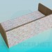 3d модель Софа – превью