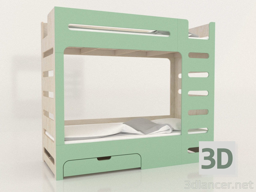 3D Modell Etagenbett MOVE ER (UMMER2) - Vorschau