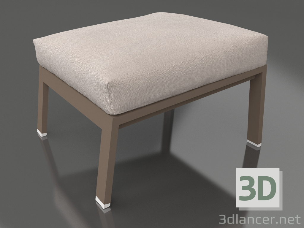 modèle 3D Pouf pour la détente (Bronze) - preview