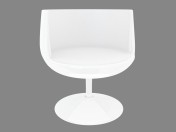 Chaise tordu Club 54 blanc