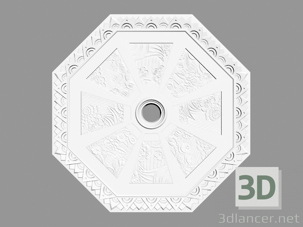 3d model Ceiling outlet (P69) - preview