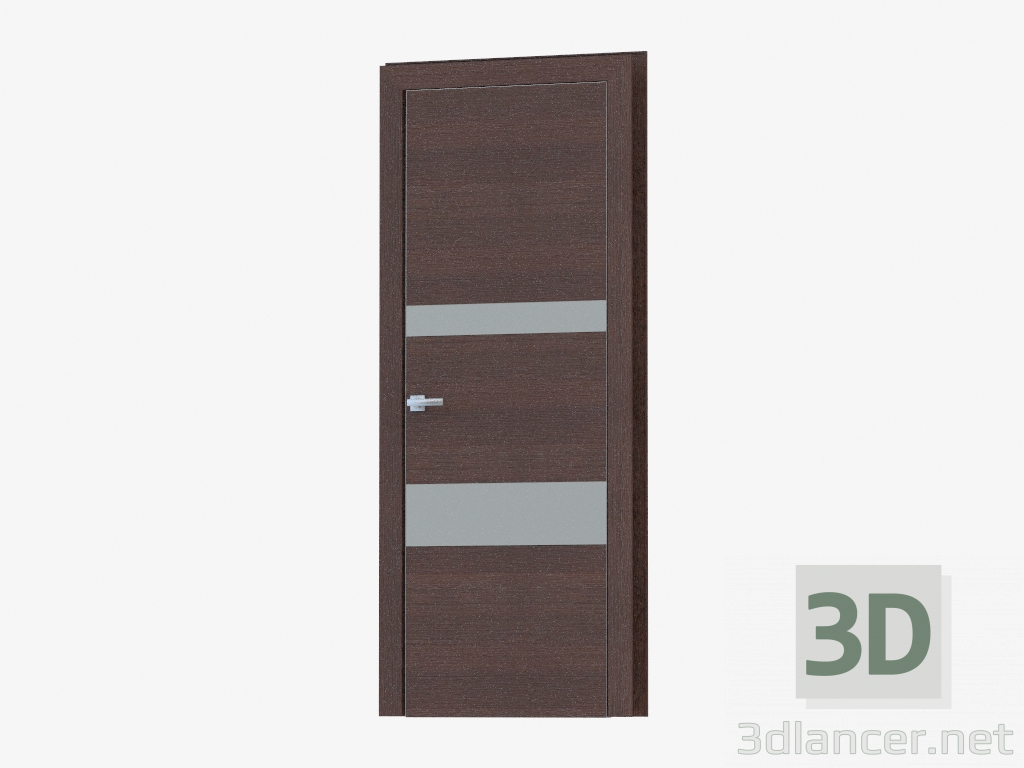 3d model Puerta de interroom (45.31 tapete de plata) - vista previa