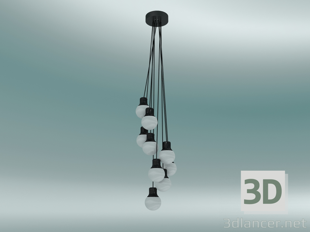 modèle 3D Suspension Mass Light (NA6, Marbre) - preview