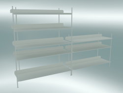 Racksystem kompilieren (Konfiguration 7, weiß)