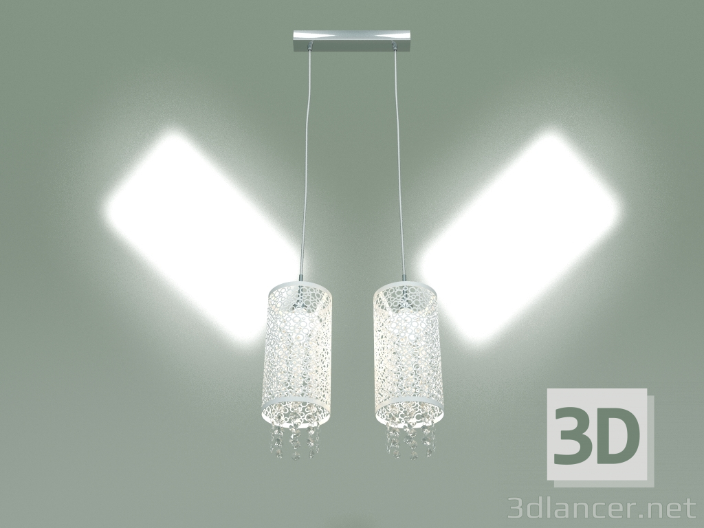 modèle 3D Suspension 1181-2 (chrome) - preview