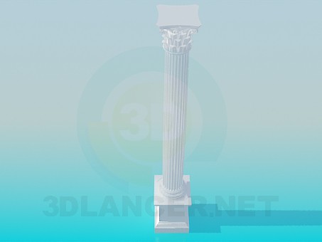 Modelo 3d Colonna - preview