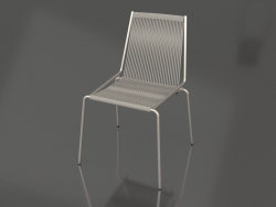 Noel Chair (Steel Base, Fair Gray Wool Flag Halyard)