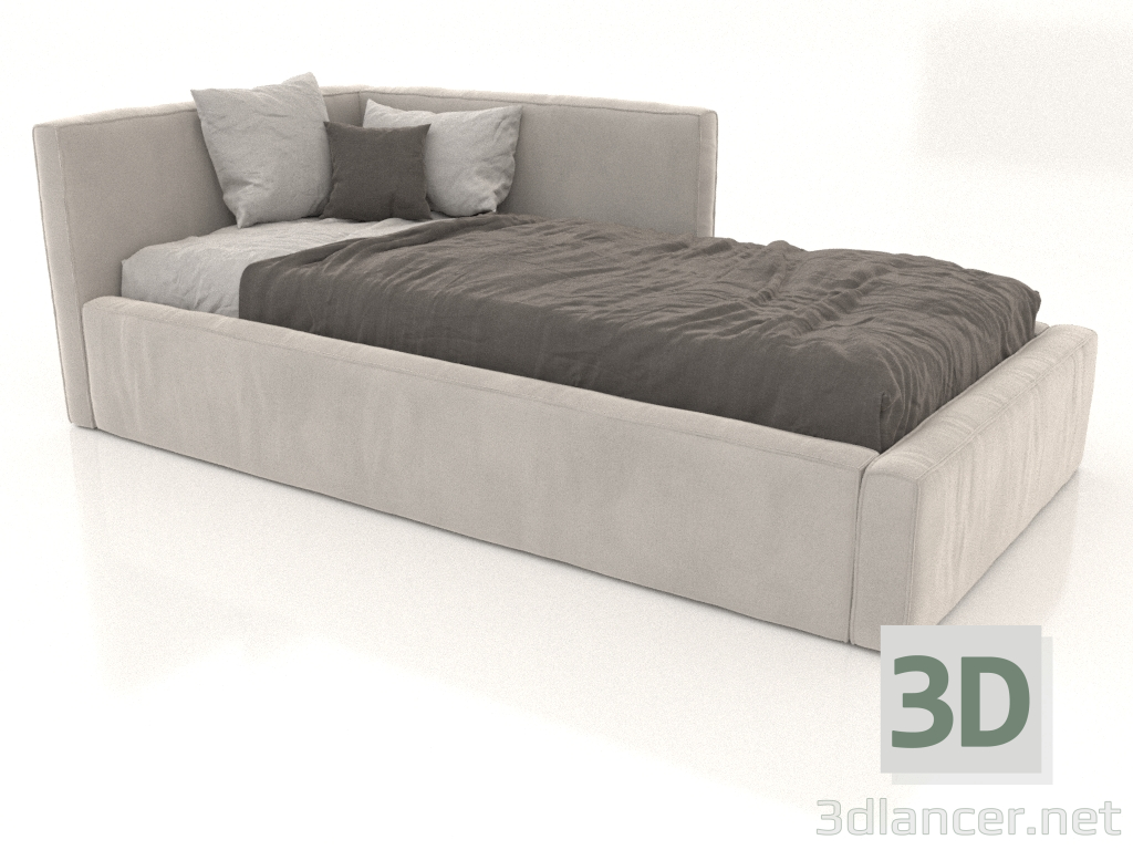 3d model Cama infantil suave - vista previa