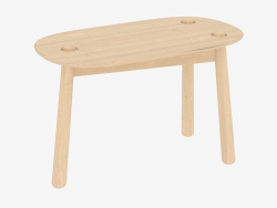 Table basse sur trois jambes Peg