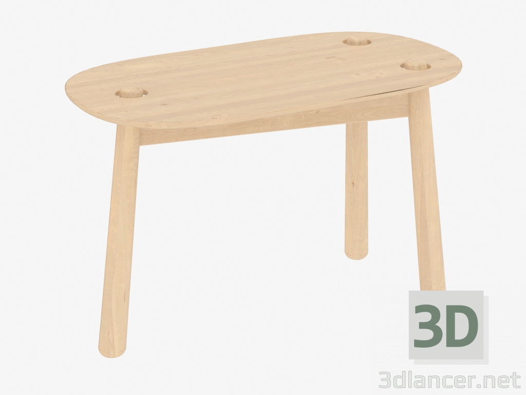 3D Modell Couchtisch auf drei Beinen Peg - Vorschau