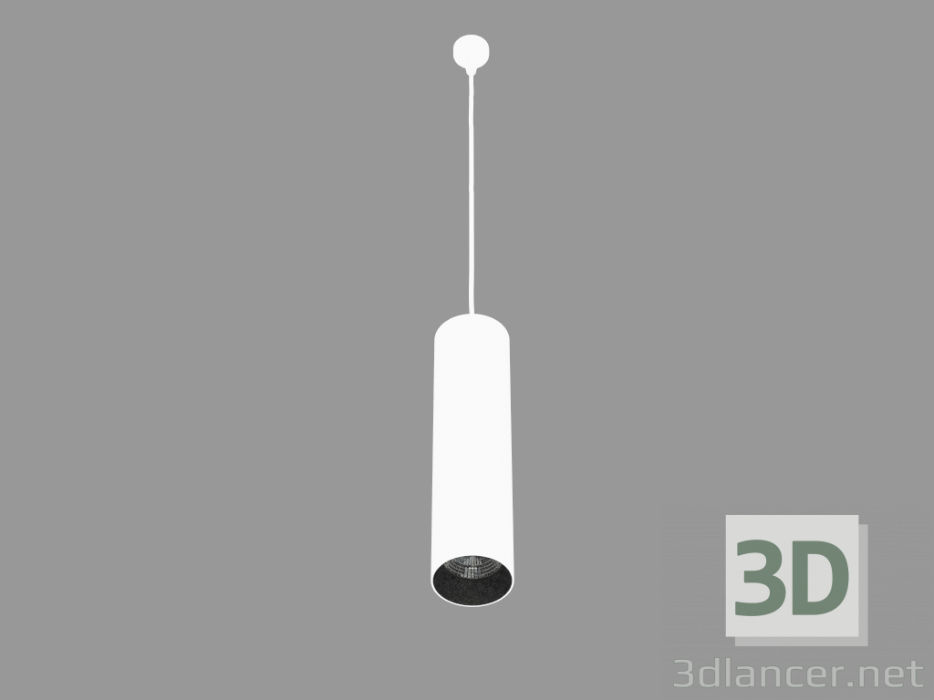 modello 3D La lampada a LED (DL18629_01 bianco S per la base DL18629 Kit W Dim) - anteprima