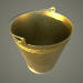 3d model Bucket 8L, usual (enamel, aluminum ... gold) - preview