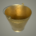 3d model Bucket 8L, usual (enamel, aluminum ... gold) - preview