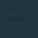 3d model Bucket 8L, usual (enamel, aluminum ... gold) - preview