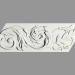 modello 3D Frieze (FR6) - anteprima