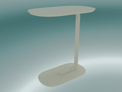 Table d'appoint Relate (blanc cassé)